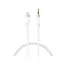 Адаптер XO NB-R279A IP to 3.5 Brushed Clear Audio Cable Белый - миниатюра 3