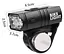 Вело фара передняя Bike Light 305 аккумуляторный велосипедный водонепроницаемый фонарь с креплением - миниатюра 7