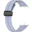 Ремешок DK CDK для Xiaomi Mi Smart Band 9 Pro Silicone Sport Magnetic (017766) (lilac / black) - миниатюра 1