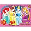 Детский пазл классический Принцессы Дисней PD91 плакат 70 элементов - миниатюра 1