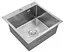 Кухонная мойка Kroner KRP Derby - 5050HM Brush (2,5/0,5 мм) (CV027234) - миниатюра 2