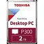 Жесткий диск Toshiba P300 2 TB внутренний 3.5 дюйма SATA (HDWD320UZSVA) - миниатюра 1