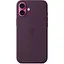 Чехол для мобильного телефона Apple iPhone 16 Plus Silicone Case with MagSafe - Plum (MYYD3ZM/A) - миниатюра 3