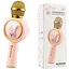 Микрофон G-Toys Караоке Karaoke speaker X6 Pink, беспроводной - миниатюра 1