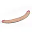 Двухсторонний фаллоимитатор LoveToy King Size Ladykiller 36.5 см телесный - миниатюра 3