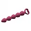 Анальний ланцюжок Love To Love Bing Bang M Plum Star 18.5 см (бордовий) - мініатюра 5