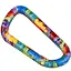 Брелок-карабін Munkees 3328 Flower colored 8 mm x 80 mm (1012-3328-MC) - мініатюра 1