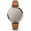 Смарт-часы Garmin Lily 2 Cream Gold with Tan Leather Band 010-02839-60 - миниатюра 2