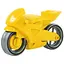 Іграшка "Kids cars Sport" мотоцикл Тігрес 39535 Жовтий (2000990027269) - мініатюра 1