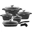 Набор посуды с мраморным покрытием Edenberg EB-12912 10 предметов - миниатюра 1
