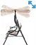 Садова гойдалка Garden Line Vip beige 170 x 110 x 153 см - мініатюра 3
