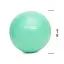Мяч для фитнеса (фитбол) Cornix 85 см Anti-Burst Mint XR-0369 - миниатюра 6
