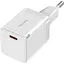 Сетевое зарядное устройство для Baseus GaN3 Fast Charger USB-C 30W EU White (CCGN010102) - миниатюра 1