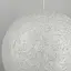Підвісний білий світильник куля Ø 30 см | Line F | Арт. SGJ26-300 - мініатюра 4