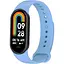 Ремінець DK для Xiaomi Mi Band 8 Silicone Sport Band (015812) (azure blue) - мініатюра 1