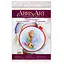 Набір для вишивання хрестиком "Сплячий жирафік" Abris Art AHM-044 з п'яльцями - мініатюра 2