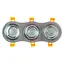 Світильник точковий Brille поворотний HDL-DT 108/3 MR16 SL 36-254 - мініатюра 4