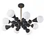 Люстра Stella dome V8 PikArt арт. 6007 Золотий/чорний - мініатюра 2