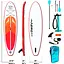 Надувна SUP дошка AERO Board 2.0 (320х15х80см) 10.6' Red Orange [140354] - мініатюра 2