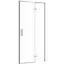 Душевые двери Cersanit Larga 100x195 R распашные профиль хром S932-117, Правая, прозрачный, хром - миниатюра 1