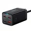 Блок быстрой зарядки 4 порта Baseus GaN3 Pro 65 W (2 Type-C + 2 USB) - миниатюра 3