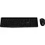 Комплект (клавиатура и мышь) CANYON SET-W01 Keyboard+Mouse Wireless Black - миниатюра 1