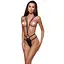 Відкрите боді зі стреп MEGGY black - Passion Exclusive L/XL - мініатюра 1