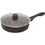 Сотейник Lessner Chocolate Line алюминиевый 28 см с мраморным антипригарным покрытием и крышкой (88364-28S) - миниатюра 1