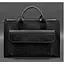 Шкіряна сумка для ноутбука та документів Універсальна чорна Crazy Horse - мініатюра 1