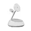 БЗП WIWU Wi-W036 Aurora 3 in 1 wireless charger White - мініатюра 5