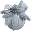 Новогодний шар с декором Dashuri 12 см, белый 120126601 - миниатюра 1