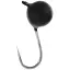 Мормышка вольфрамовая Viking Fishing Round 0.19g 2.5mm Black (5шт) - миниатюра 1