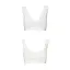 Спортивный топ из эластичного хлопка Passion PS005 TOP white L - миниатюра 2