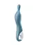 Вібратор Satisfyer A-Mazing 1 21.7 см блакитний - мініатюра 3