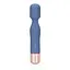 Вібратор Loveline Mini Wand 14.3 см синій - мініатюра 2