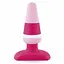 Анальна пробка FeelzToys Plugz Butt Plug 7 см (рожевий) - мініатюра 1