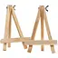 Мольберт настільний ROSA Studio А6 (2шт ) сувенірний 11х11х15см макс висота полотна 20 см  - мініатюра 2