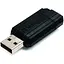 USB Flash накопичувач Verbatim 16GB Store 'n' Go PinStripe Black (v49063) - мініатюра 1