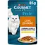 Влажный корм для взрослых кошек Purina Gourmet Perle Mini Fillets Chicken мини филе в соусе с курицей 85 г - миниатюра 1