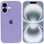 Чохол Epik Silicone Case Full Camera Protective AA для Apple iPhone 16, 6.1 Бузковий/Dasheen - мініатюра 3