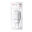 Мережевий зарядний пристрій XO L37 2.1A Білий - мініатюра 2