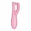Вібратор для клітора Satisfyer Threesome 4 14 см рожевий - мініатюра 4