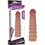 Насадка на пенис Lovetoy Pleasure X-Tender Series 17.5 см телесный - миниатюра 1