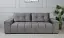Диван прямой Брандо раскладной темно-серый - миниатюра 2