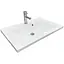 Раковина накладна Adamant QUANTO 70, прямокутна з сифоном Click-Clack + змішувач (4824296208101) - мініатюра 1