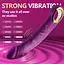 Вібратор B-Series Cute Realistic 22.1 см (фіолетовий) - мініатюра 16