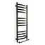 Электрический полотенцесушитель Navin Avalon 480x1200 Sensor правая, черный муар 10-043153-5010, Черный матовый, Правое, Электронный - миниатюра 1