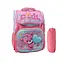 Рюкзак C 72899 27х14х44 см, 1 відділення, 3 кишені, на блискавці, пластикові вставки, пенал, в пакеті (6900067728999) Рожевий - мініатюра 1