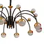 Люстра Brille молекула подвесная LED 90W WW+NW+CW BK+GD (BL-79S/20) - миниатюра 3