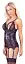Корсет Cottelli Collection Lingerie Crotchless Basque M черный - миниатюра 3
